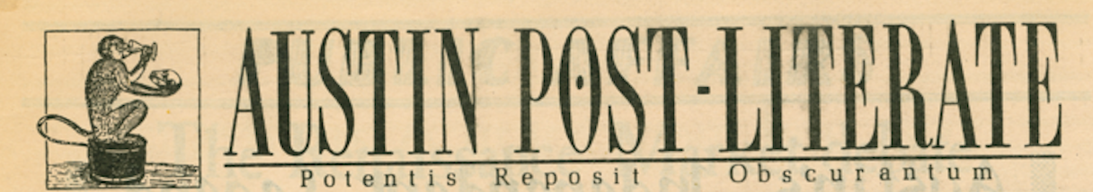 The Austin Post-Literate